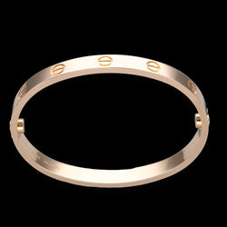 Bracelet CARTIER Love classique en or rose - Castafiore