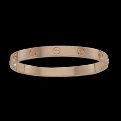 Bracelet CARTIER Love classique en or rose - Castafiore