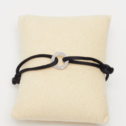 Bracelet Cartier Love Cord en or blanc et diamants - Castafiore