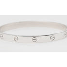 Bracelet CARTIER "Love" en or blanc - Castafiore