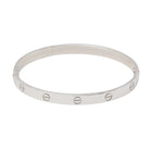 Bracelet CARTIER "Love" en or blanc - Castafiore