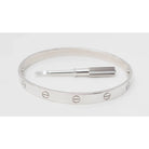 Bracelet CARTIER "Love" en or blanc - Castafiore