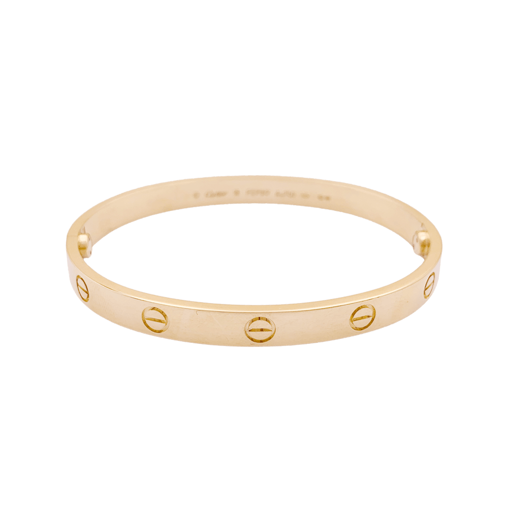 Bracelet CARTIER Love en or jaune - Castafiore
