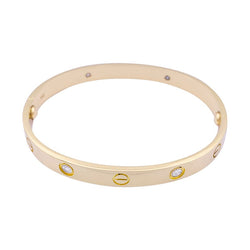 Bracelet CARTIER "Love" en or jaune et diamant - Castafiore
