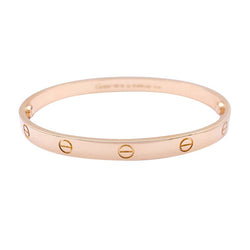 Bracelet Cartier, "Love", en or rose. - Castafiore
