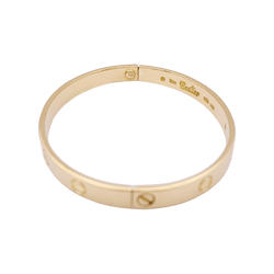 Bracelet CARTIER "Love", or jaune - Castafiore