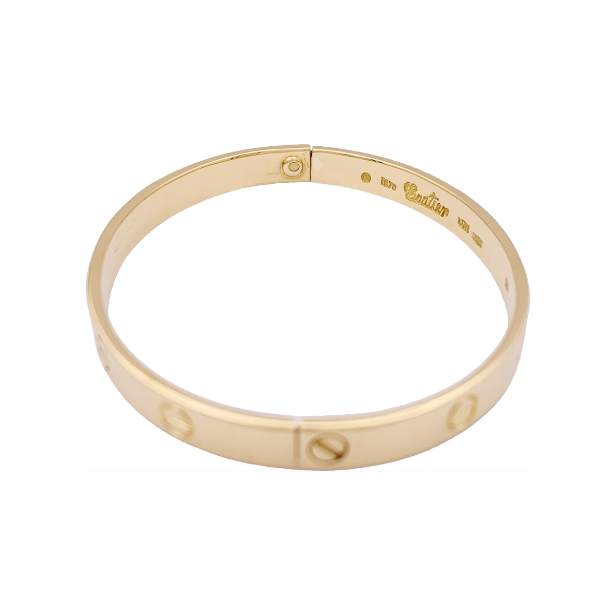 Bracelet CARTIER "Love", or jaune - Castafiore