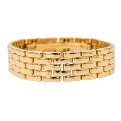 Bracelet CARTIER "Maillon Panthère" en or jaune - Castafiore