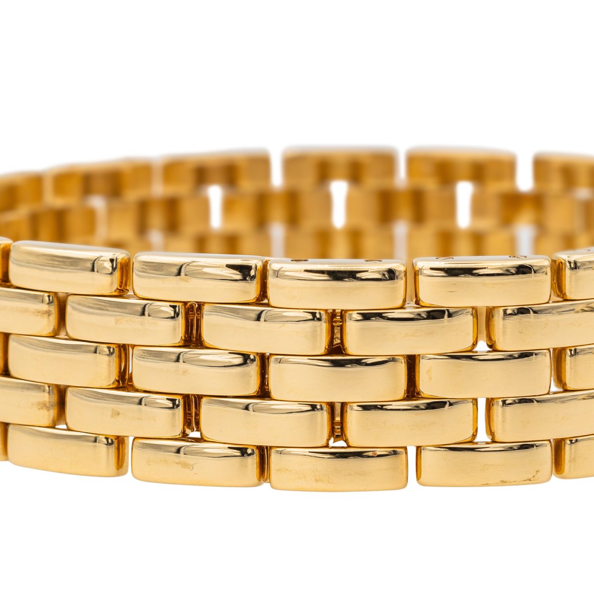 Bracelet CARTIER "Maillon Panthère" en or jaune - Castafiore