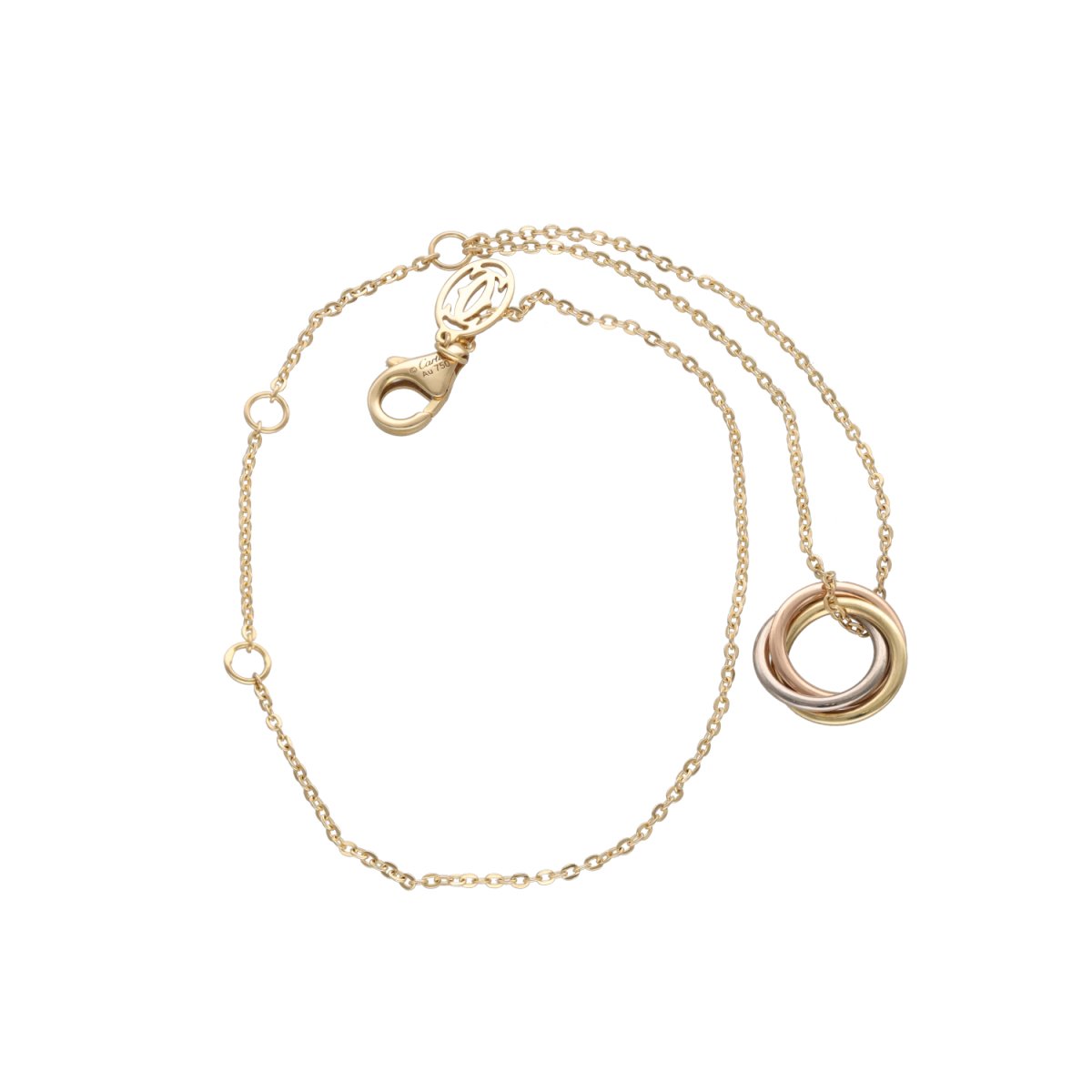 Bracelet CARTIER "Trinity" en or jaune - Castafiore