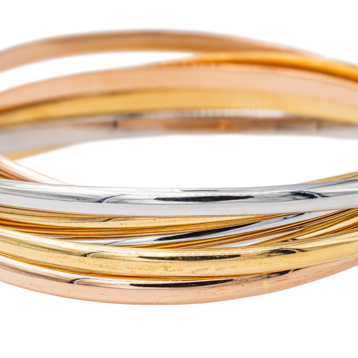 Bracelet Cartier Trinity Or jaune - Castafiore