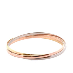 Bracelet CARTIER Trois ors en or 18k - Castafiore