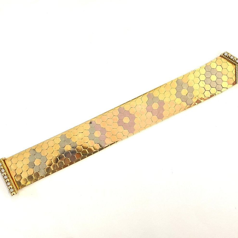 Bracelet ceinture en or jaune - Castafiore