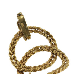 Bracelet "Cercles torsadés" en or jaune - Castafiore