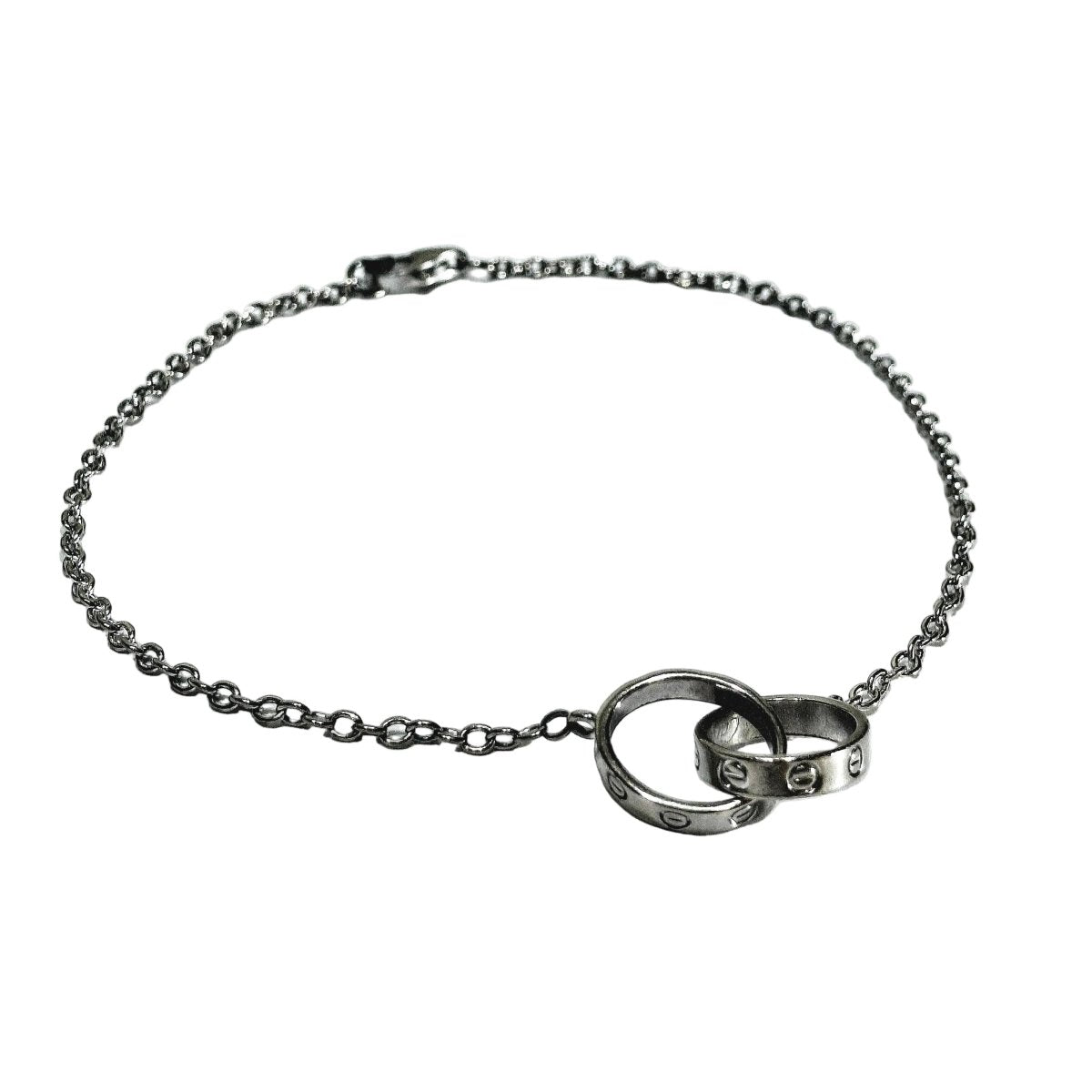 Bracelet Chaîne CARTIER "Love" en or blanc - Castafiore