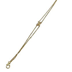 Bracelet CHAUMET "Lien" en or jaune et diamants - Castafiore