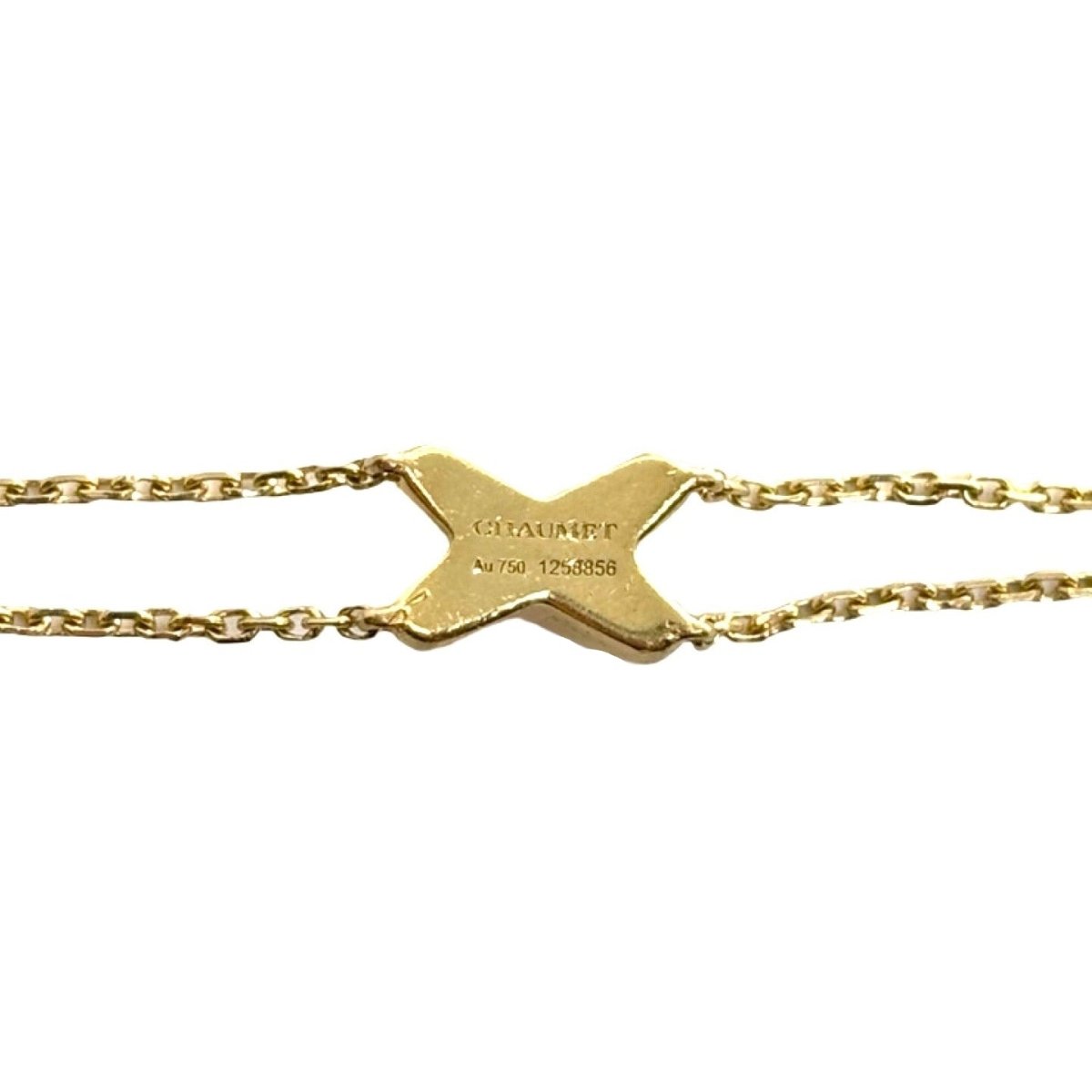 Bracelet CHAUMET "Lien" en or jaune et diamants - Castafiore