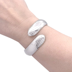 Bracelet Chaumet "Plume" or blanc. - Castafiore