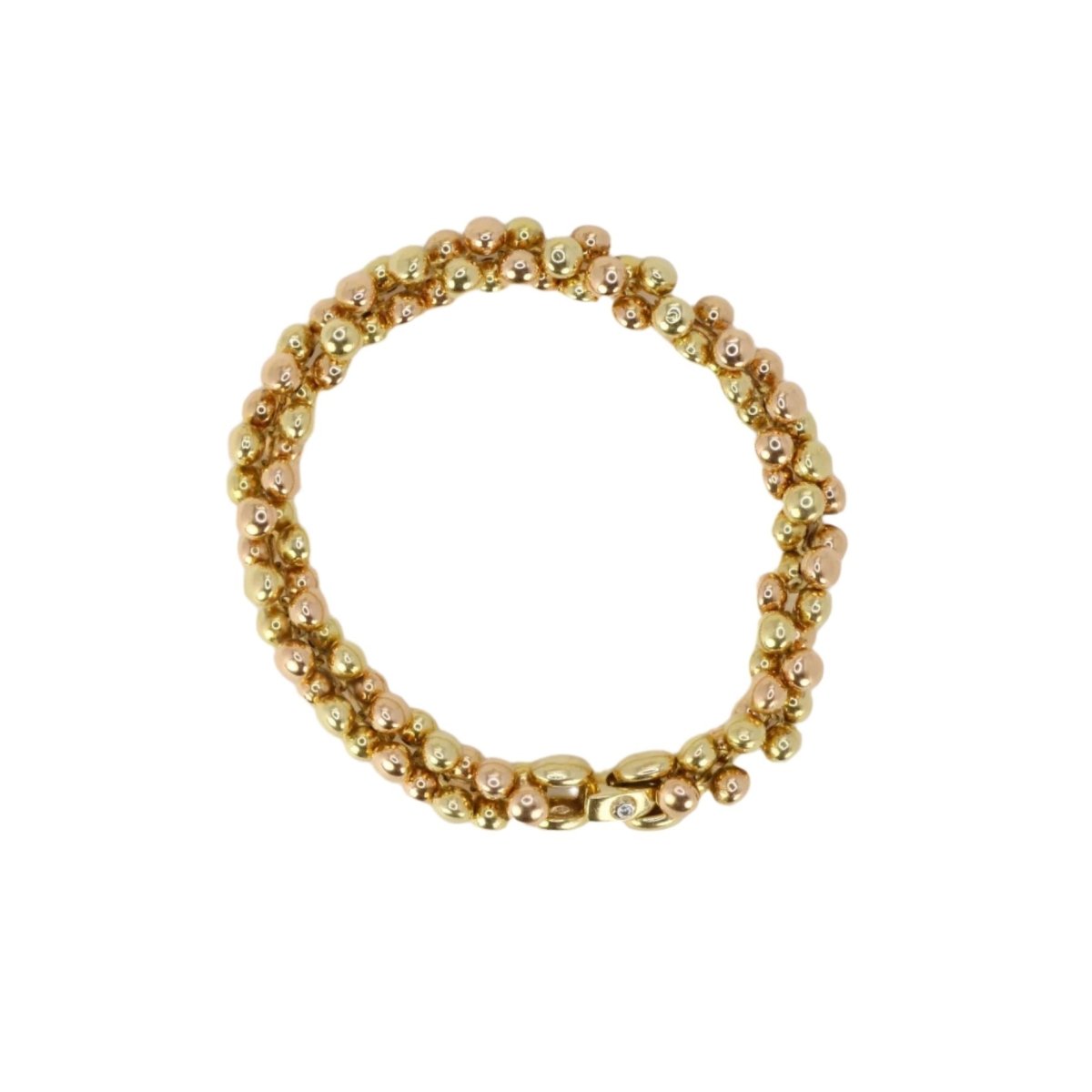 Bracelet CHIMENTO en or jaune et or rose - Castafiore