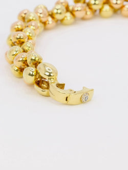 Bracelet Chimento or jaune & rose - Castafiore
