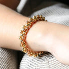 Bracelet Chimento or jaune & rose - Castafiore