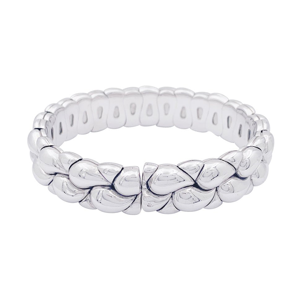 Bracelet CHOPARD "Casmir" en or blanc, diamant - Castafiore