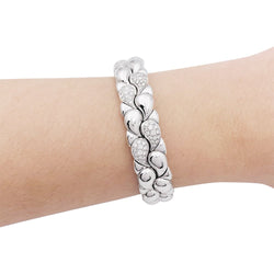 Bracelet CHOPARD "Casmir" en or blanc, diamant - Castafiore