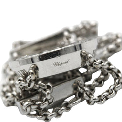 Bracelet CHOPARD "Happy Spirit" en or blanc et diamants - Castafiore