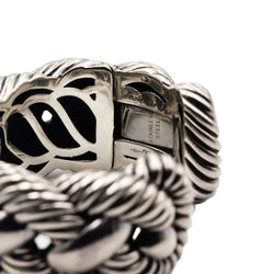 Bracelet DAVID YURMAN M tresse torsadée en argent - Castafiore