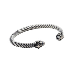 Bracelet DAVID YURMAN "Renaissance" en argent noirci - Castafiore