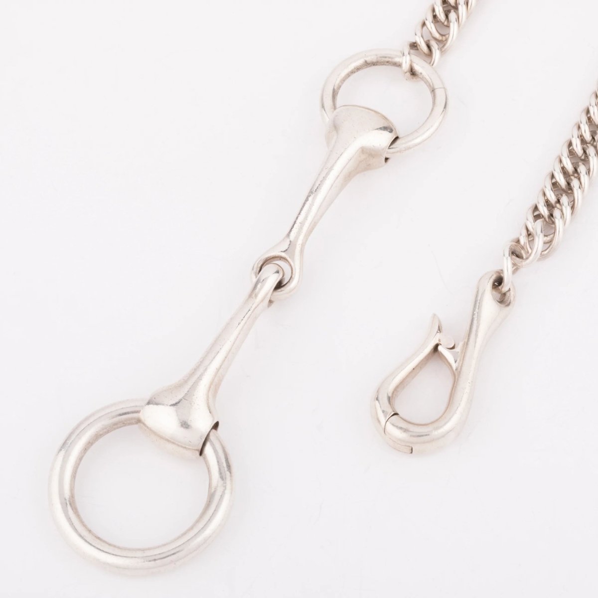 Bracelet de la maison Hermès en argent modèle Mors - Castafiore