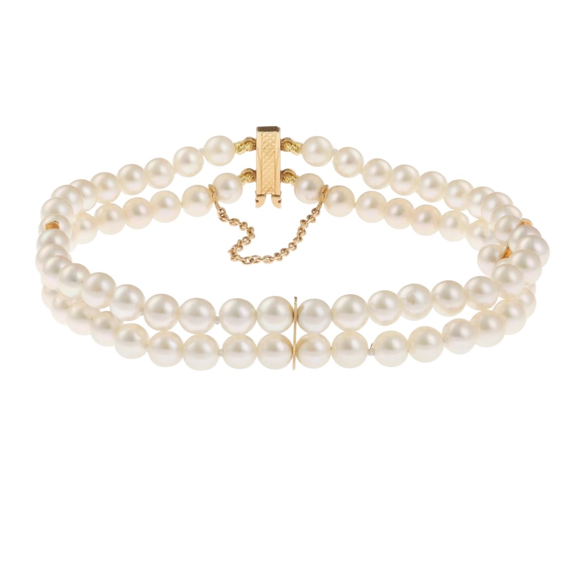 Bracelet de Perles en or jaune - Castafiore