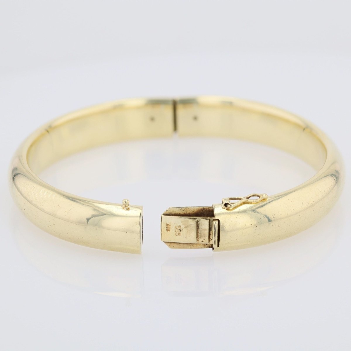 Bracelet demi jonc en or jaune - Castafiore