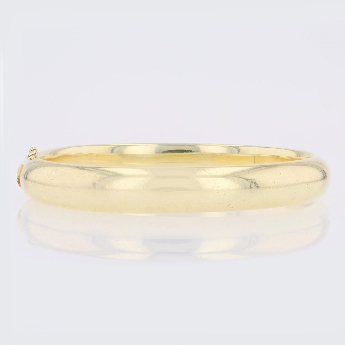 Bracelet demi jonc en or jaune - Castafiore