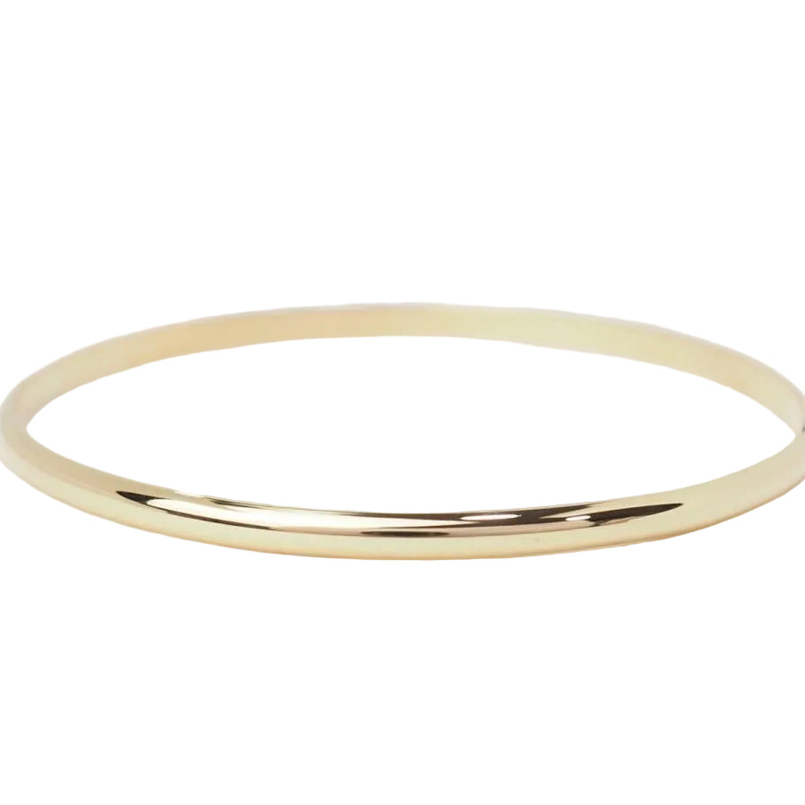 Bracelet demi jonc en or jaune - Castafiore