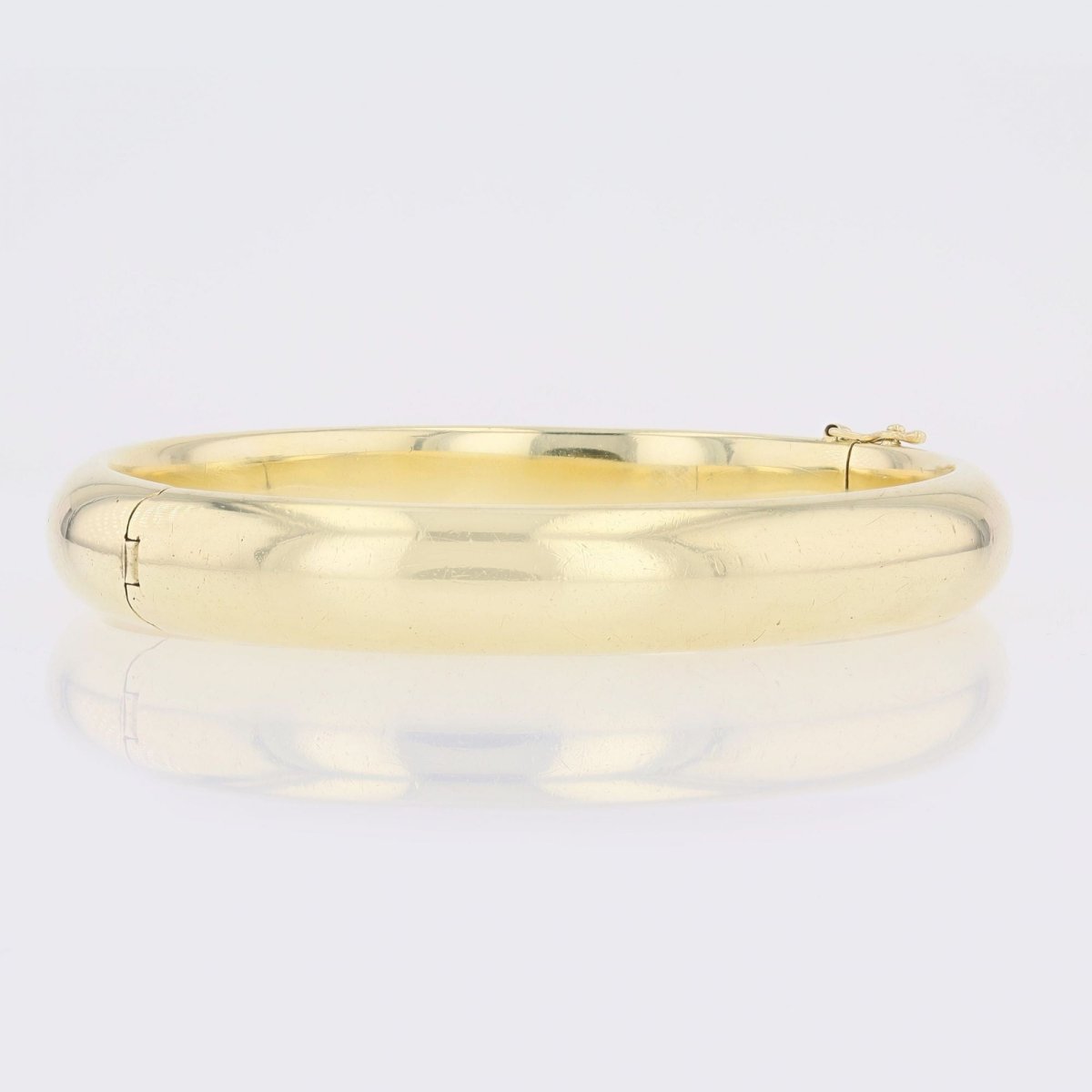 Bracelet demi jonc en or jaune - Castafiore