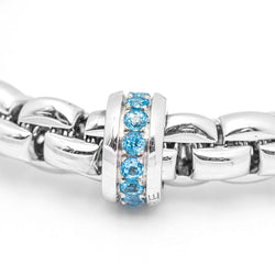 Bracelet design italien en Or et Saphirs - Castafiore