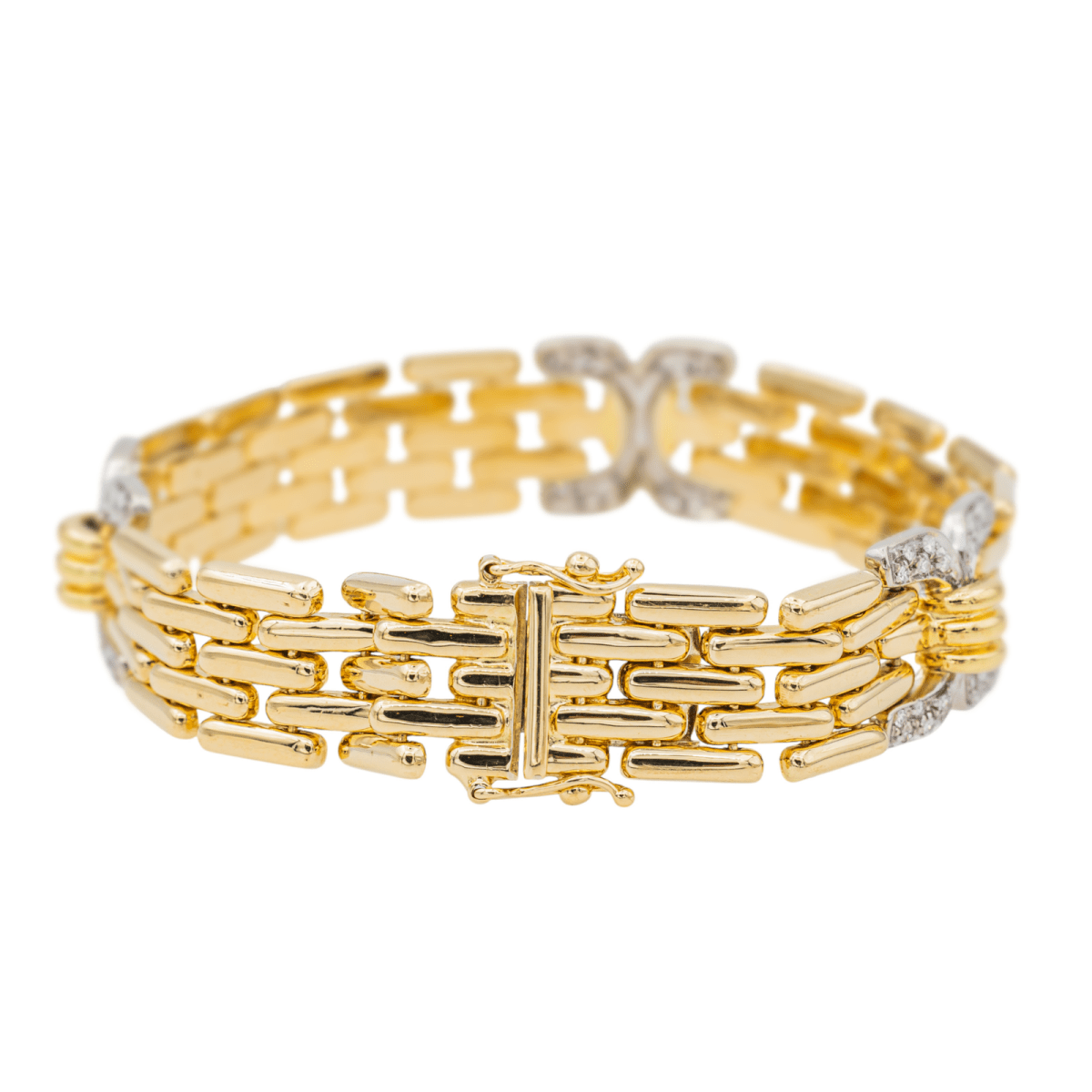 Bracelet Diamant en Or Jaune - Castafiore