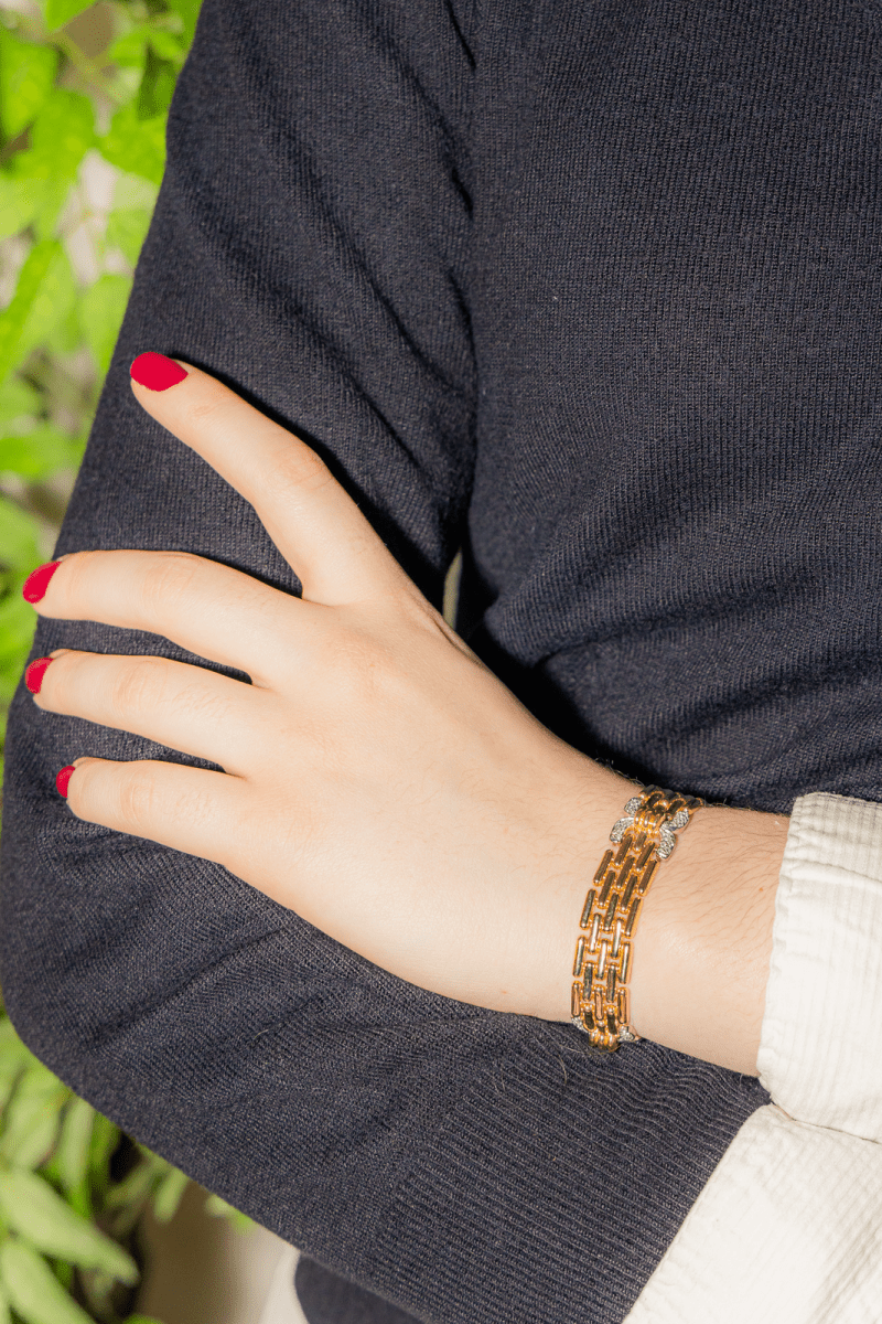 Bracelet Diamant en Or Jaune - Castafiore