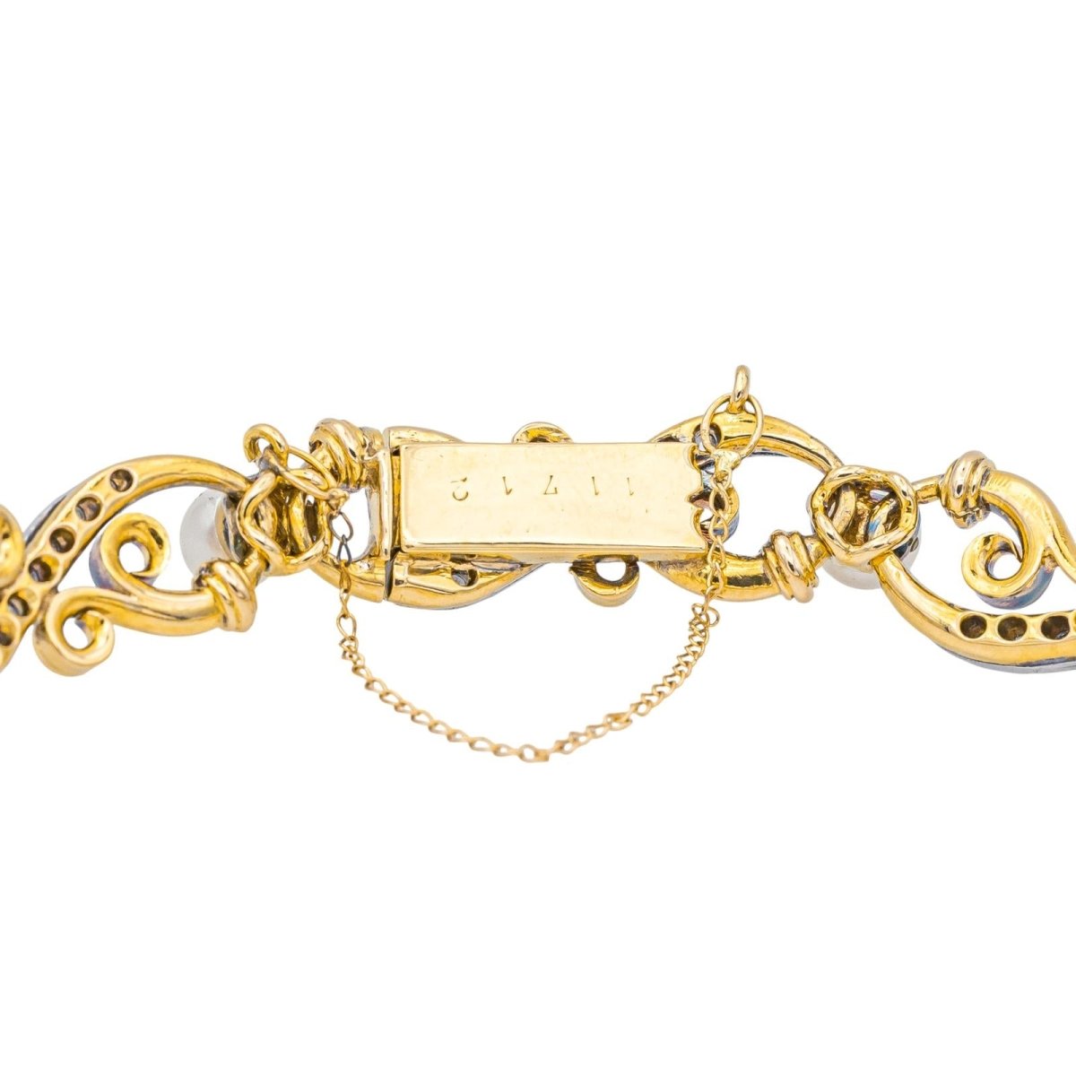 Bracelet DIAMANT en or jaune et blanc - Castafiore
