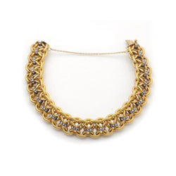 Bracelet diamants Napoléon III en or - Castafiore