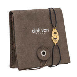 Bracelet DINH VAN Cordon Menottes en Or jaune - Castafiore