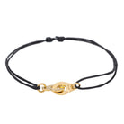 Bracelet DINH VAN Cordon Menottes en Or jaune - Castafiore