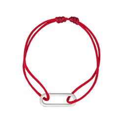 Bracelet DINH VAN "Maillon" en or blanc - Castafiore