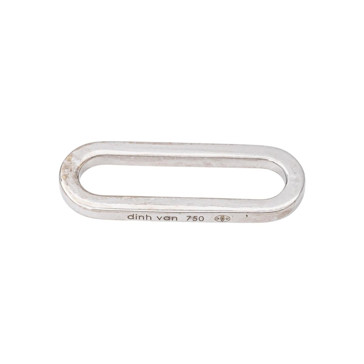 Bracelet DINH VAN "Maillon" en or blanc - Castafiore