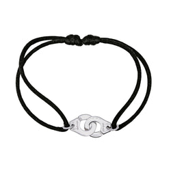 Bracelet DINH VAN "Menottes" en or blanc - Castafiore