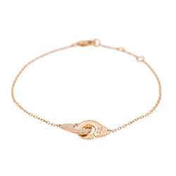 Bracelet DINH VAN "Menottes" en or rose - Castafiore