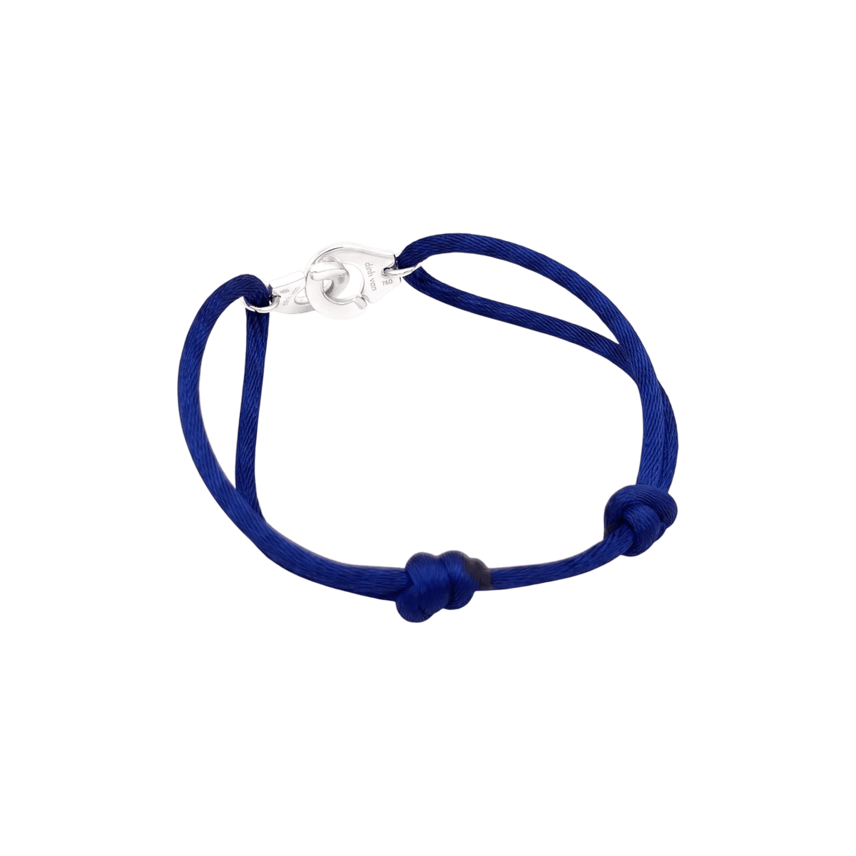 Bracelet DINH VAN "Menottes R10" en or blanc et diamants - Castafiore