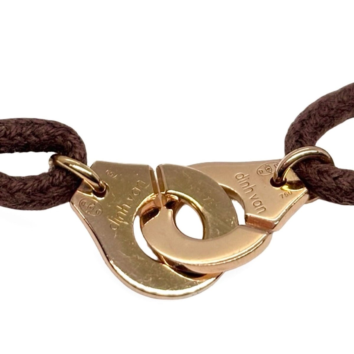 Bracelet DINH VAN Menottes R12 en or jaune