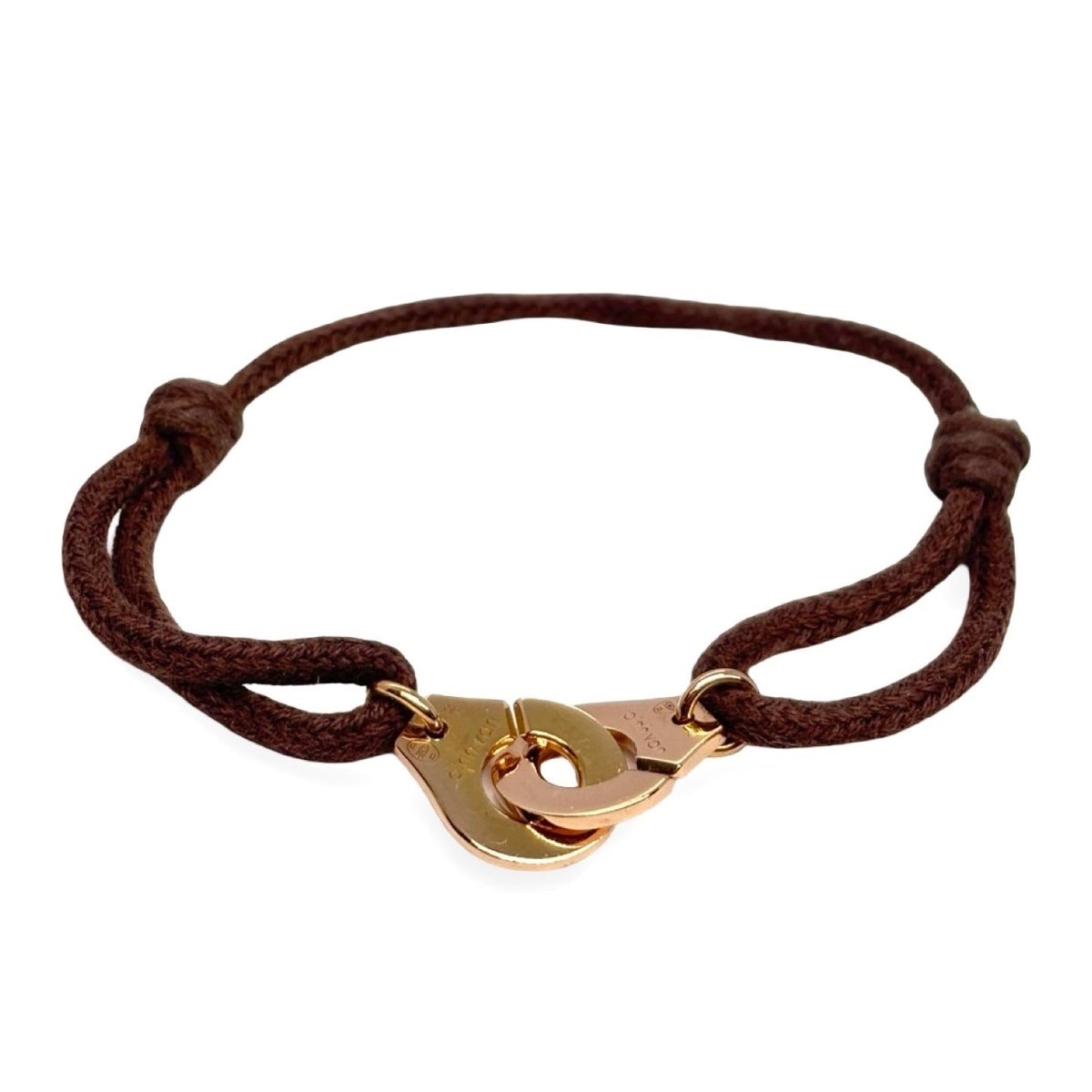 Bracelet DINH VAN Menottes R12 en or jaune